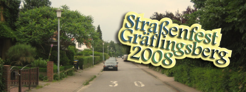 Straßenfest-Ankündigung