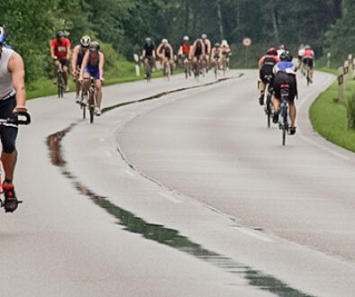 Triathlon auf der Schleswig-Holstein-Straße